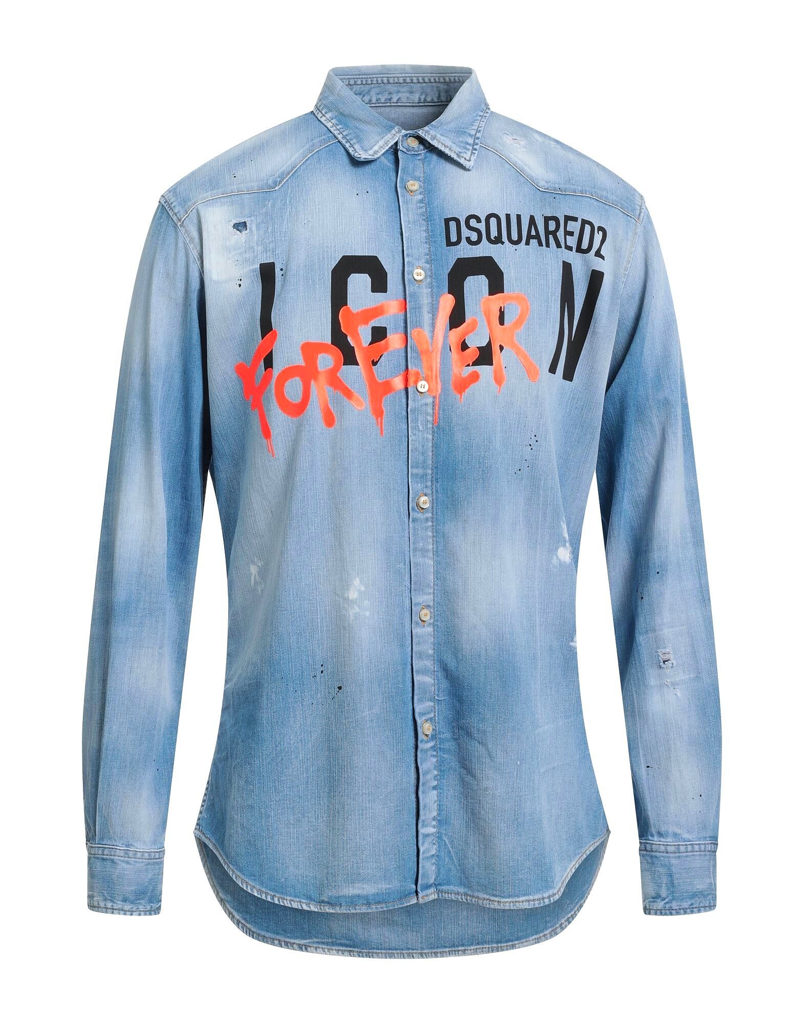 Джинсовая рубашка Dsquared2, синий
Джинсовая рубашка Dsquared2, синий