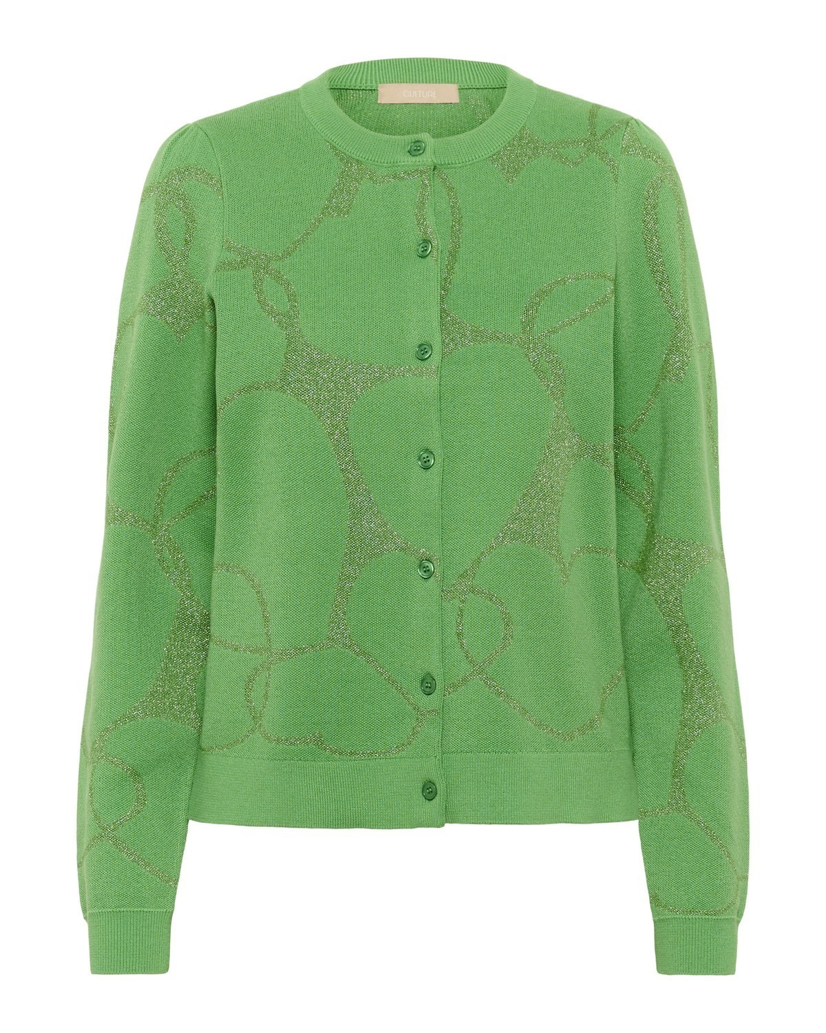 CULTURE Кардиган 'CUhearty' вязаный, зеленый
CULTURE Кардиган 'CUhearty' вязаный, зеленый