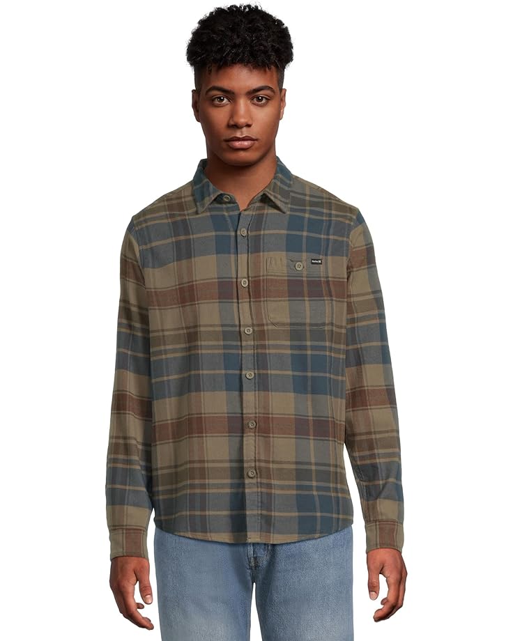 Мужская фланелевая рубашка Hurley Portland Stretch с длинным рукавом, Army
Мужская фланелевая рубашка Hurley Portland Stretch с длинным рукавом, Army