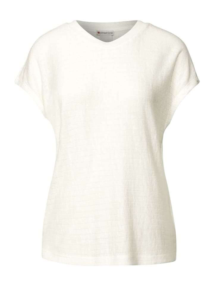 Белая полосатая рубашка Street One
Белая полосатая рубашка Street One