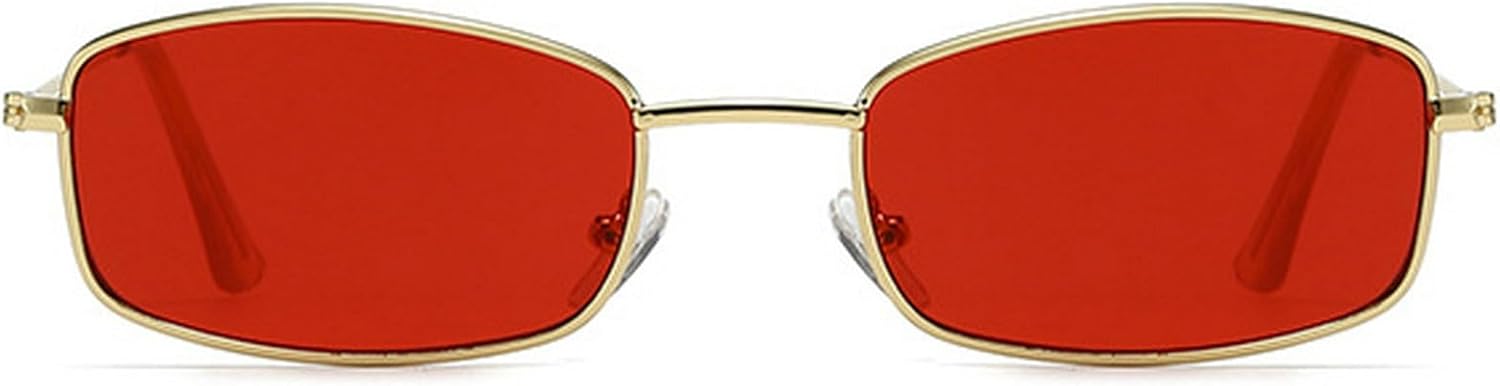 Женские солнцезащитные очки в узкой прямоугольной оправе, модные металлические квадратные солнцезащитные очки для мужчин, винтажные панк-очки, защита от ультрафиолета UV400 mincl, Red
Женские солнцезащитные очки в узкой прямоугольной оправе, модные металлические квадратные солнцезащитные очки для мужчин, винтажные панк-очки, защита от ультрафиолета UV400 mincl, Red