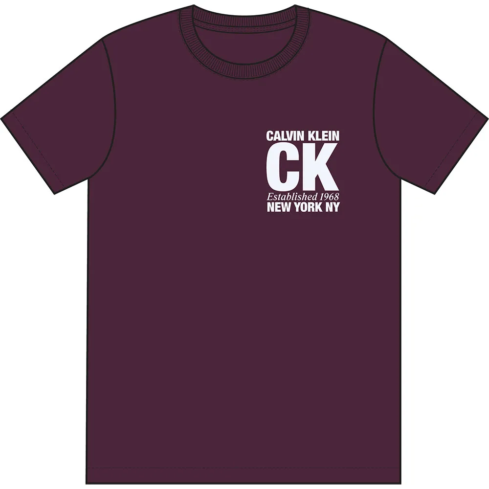 Футболка с коротким рукавом Calvin Klein 30S Corner, фиолетовый
Футболка с коротким рукавом Calvin Klein 30S Corner, фиолетовый