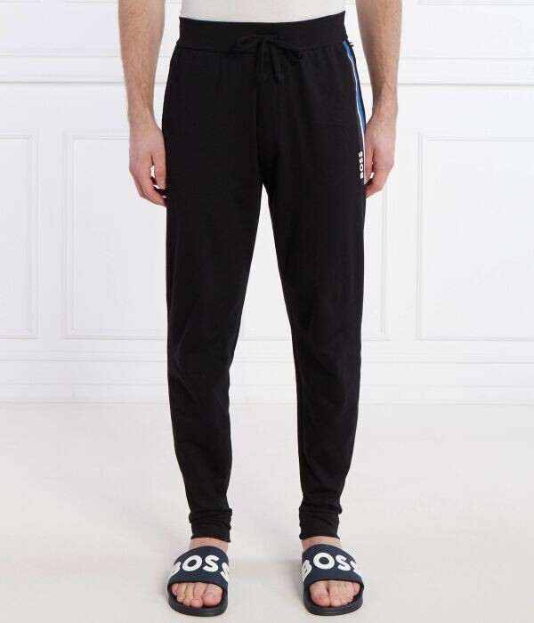 Спортивные штаны Boss хлопковые с логотипом, черный
Спортивные штаны Boss хлопковые с логотипом, черный