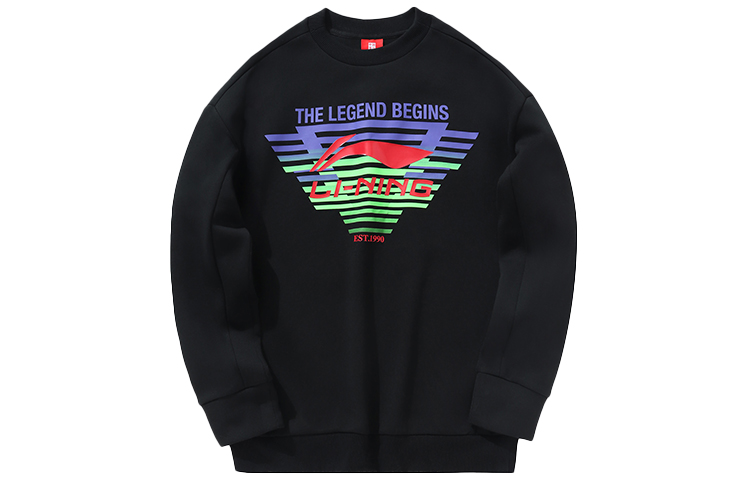 LiNing Свитшот мужской классический черный Standard Black
LiNing Свитшот мужской классический черный Standard Black