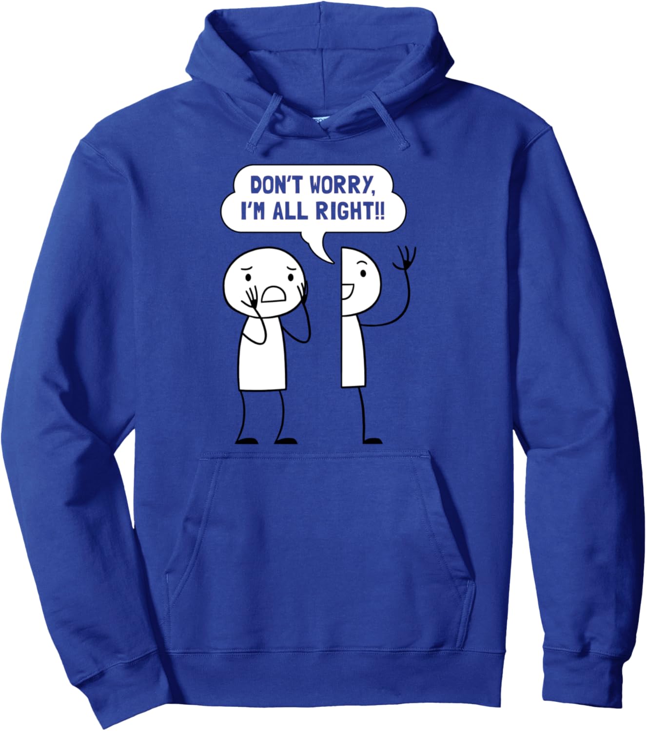 Модная толстовка с графическим принтом Не волнуйся, со мной все в порядке!! Trendy Apparel, синий
Модная толстовка с графическим принтом Не волнуйся, со мной все в порядке!! Trendy Apparel, синий