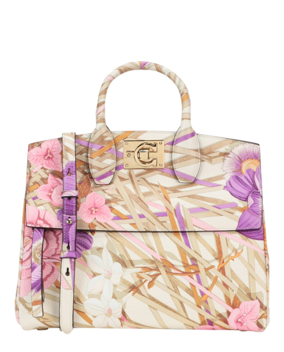 Средняя сумка The Studio с верхней ручкой Salvatore Ferragamo, мультиколор
Средняя сумка The Studio с верхней ручкой Salvatore Ferragamo, мультиколор