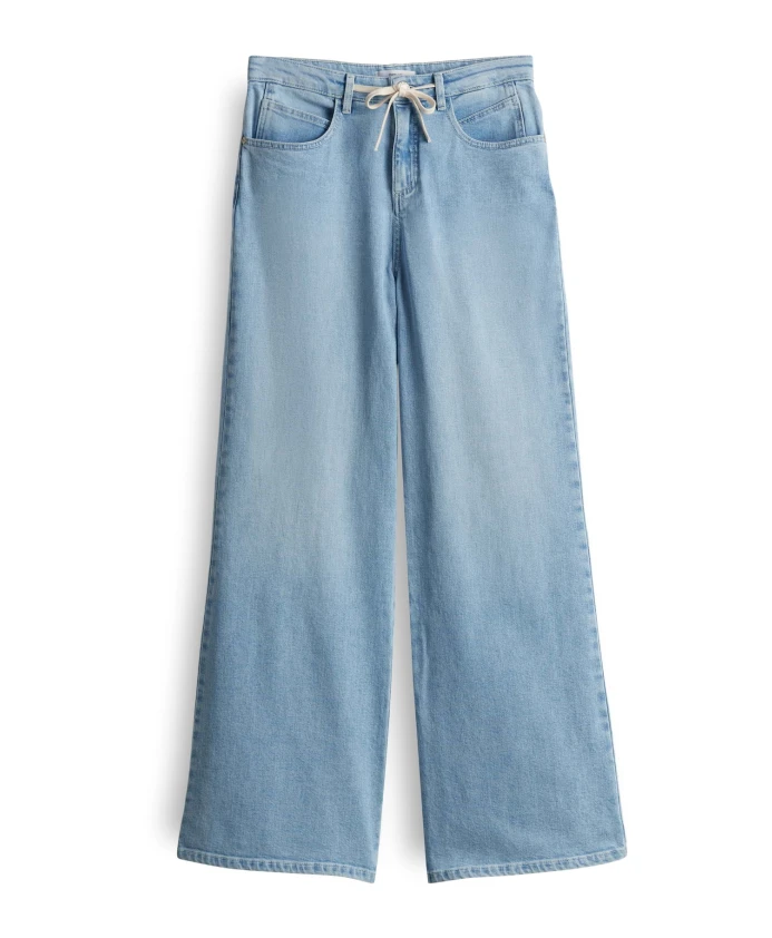 Парижские джинсовые брюки-палаццо Opus, синий
Парижские джинсовые брюки-палаццо Opus, синий