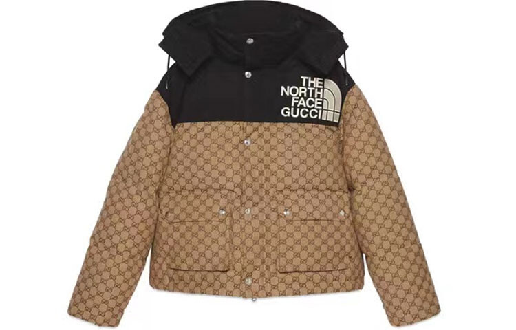 Пуховик Gucci x The North Face, коричневый
Пуховик Gucci x The North Face, коричневый