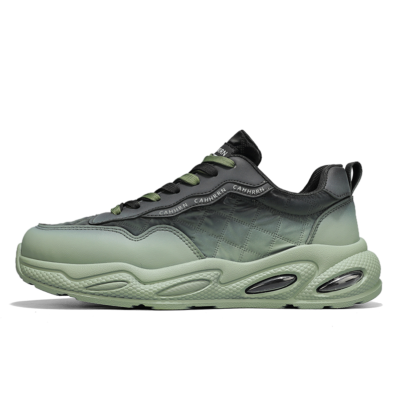 Антискользящие износостойкие мужские повседневные ботинки низкие PLAY COBBLER, бело-зеленые
Антискользящие износостойкие мужские повседневные ботинки низкие PLAY COBBLER, бело-зеленые