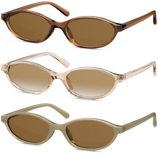 Ретро-солнцезащитные очки «кошачий глаз» для женщин, защита от УФ-излучения UV400, легкая квадратная оправа, идеально подходят для вождения, путешествий и повседневной носки OUKEMAX, 3pack-brown + Light Brown + Olive
Ретро-солнцезащитные очки «кошачий глаз» для женщин, защита от УФ-излучения UV400, легкая квадратная оправа, идеально подходят для вождения, путешествий и повседневной носки OUKEMAX, 3pack-brown + Light Brown + Olive