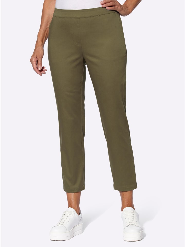 Брюки 7/8 цвета оливы WITT WEIDEN
Брюки 7/8 цвета оливы WITT WEIDEN