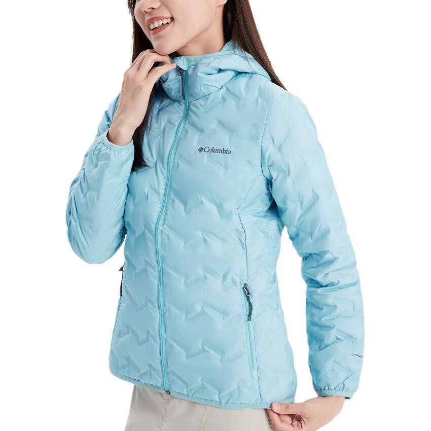Пуховик женский светло-голубой Columbia
Пуховик женский светло-голубой Columbia
