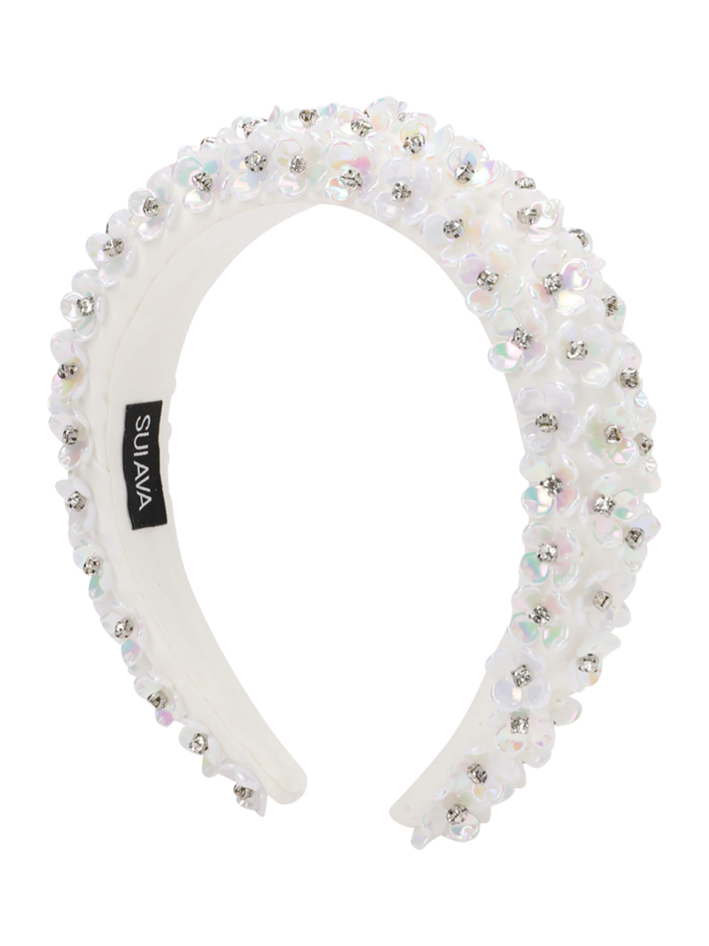 SUI AVA Аксессуар для волос 'I Can Buy Myself Flowers' в белом цвете
SUI AVA Аксессуар для волос 'I Can Buy Myself Flowers' в белом цвете