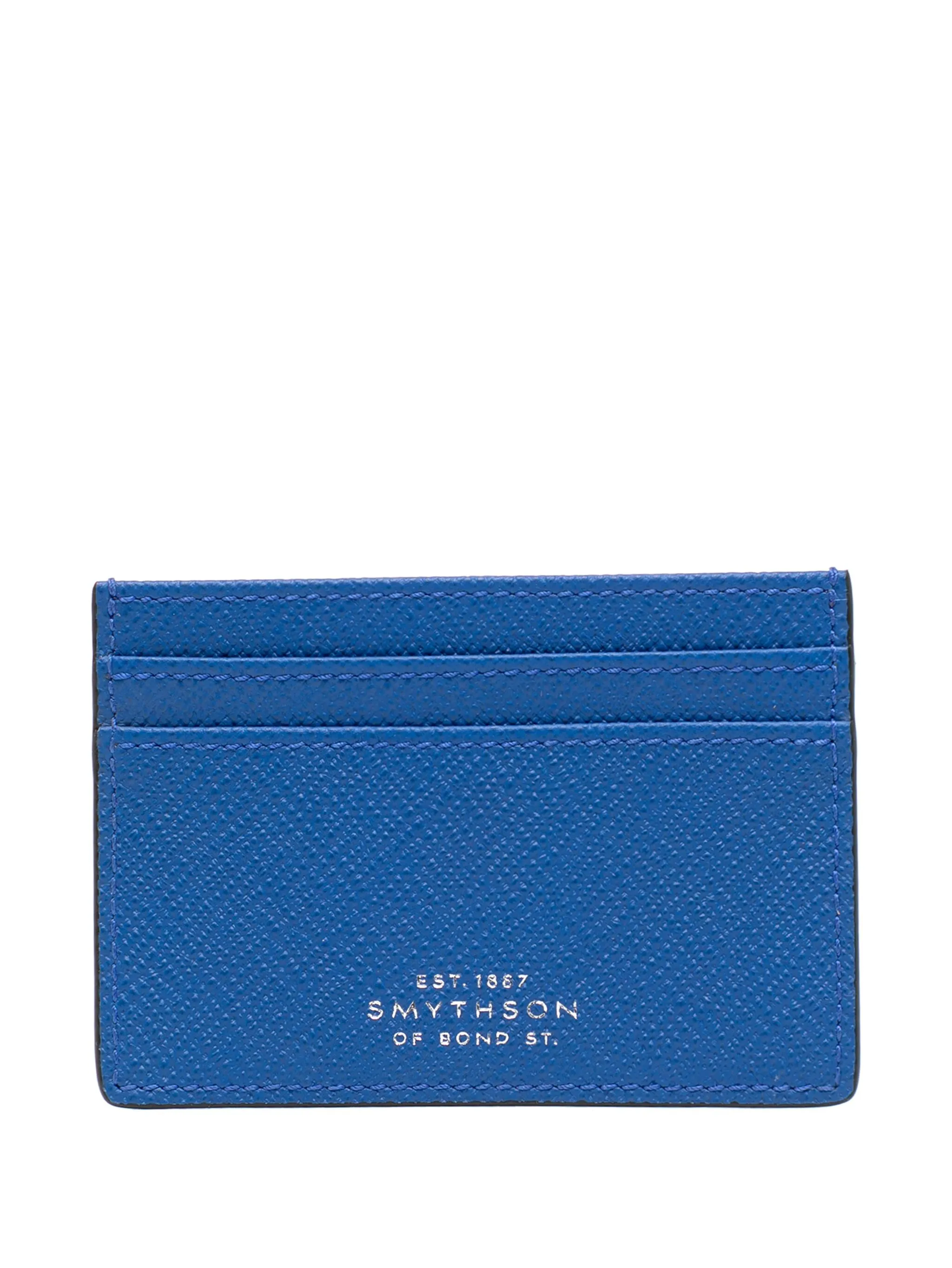 Плоский картхолдер Smythson, синий
Плоский картхолдер Smythson, синий