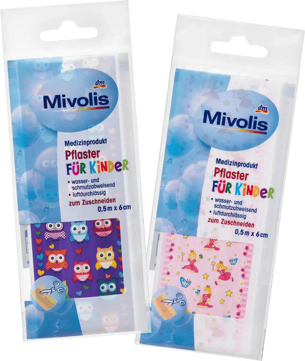 Пластырь детский 0,5м. Mivolis
Пластырь детский 0,5м. Mivolis