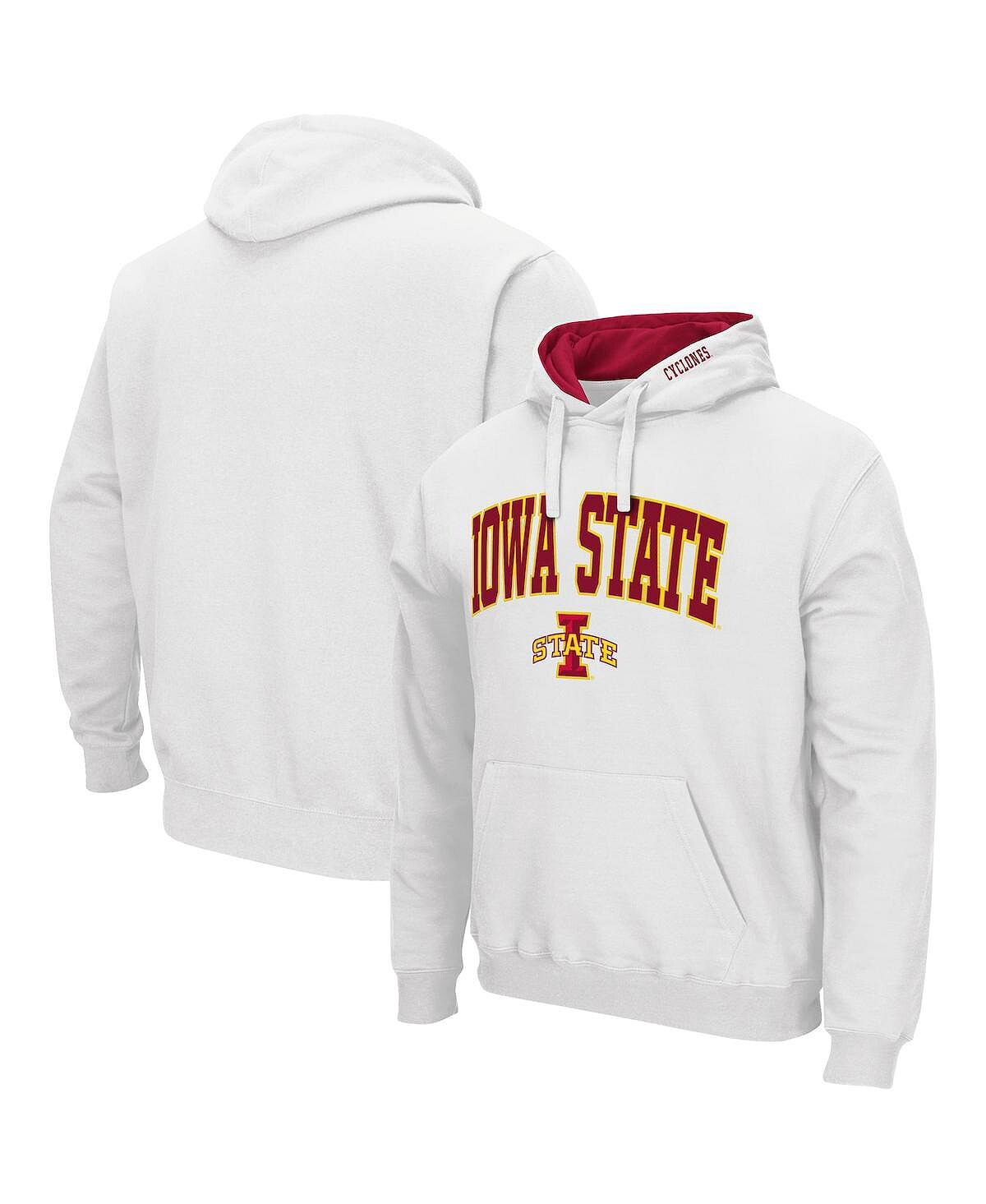 Мужской белый пуловер с капюшоном Iowa State Cyclones Arch и Logo 3.0 Colosseum
Мужской белый пуловер с капюшоном Iowa State Cyclones Arch и Logo 3.0 Colosseum