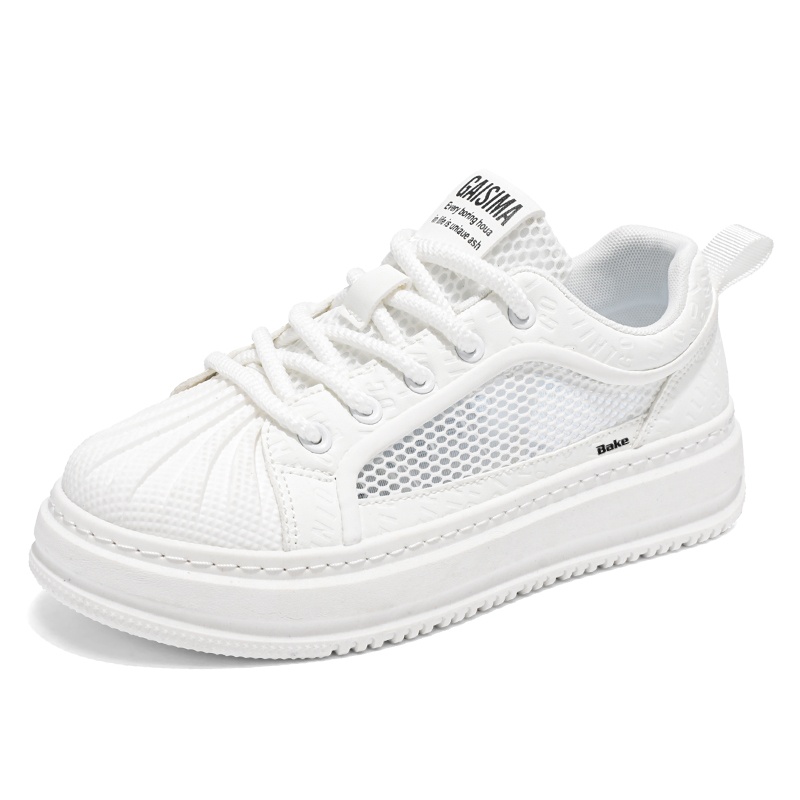 Нескользящие и дышащие низкие мужские кроссовки для скейтбординга BAKE, White
Нескользящие и дышащие низкие мужские кроссовки для скейтбординга BAKE, White