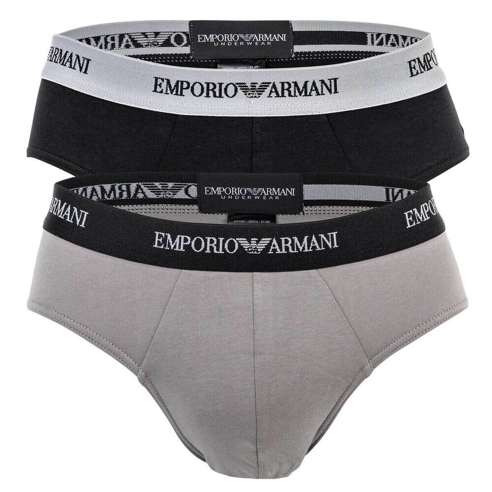 Трусики Emporio Armani, серый/черный
Трусики Emporio Armani, серый/черный