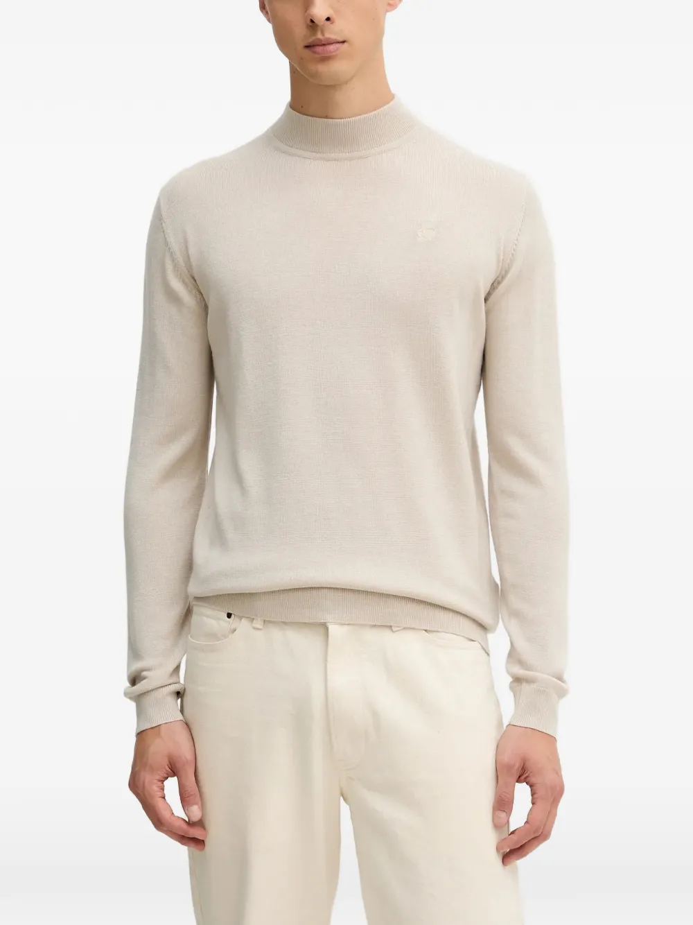 Свитер с воротником-стойкой Karl Lagerfeld, нейтральный
Свитер с воротником-стойкой Karl Lagerfeld, нейтральный