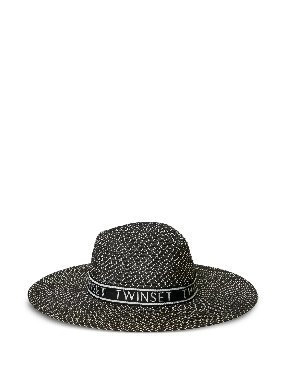 Плетеная шляпа Twinset, черный
Плетеная шляпа Twinset, черный