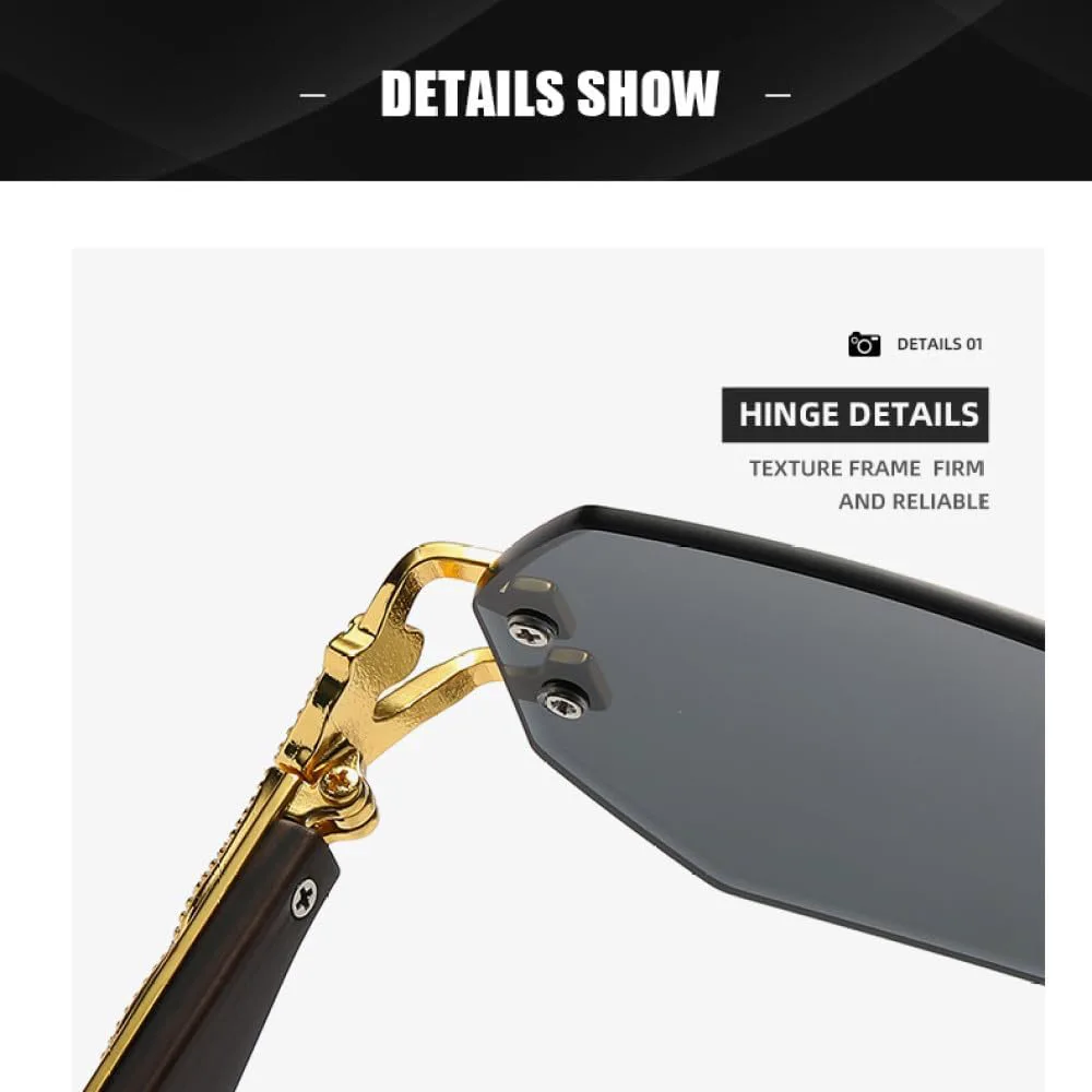 Солнцезащитные очки без оправы с принтом для женщин, винтажный стиль, шестиугольные солнцезащитные очки для мужчин и женщин, роскошные очки UV400 TYUVIVO, Black
Солнцезащитные очки без оправы с принтом для женщин, винтажный стиль, шестиугольные солнцезащитные очки для мужчин и женщин, роскошные очки UV400 TYUVIVO, Black