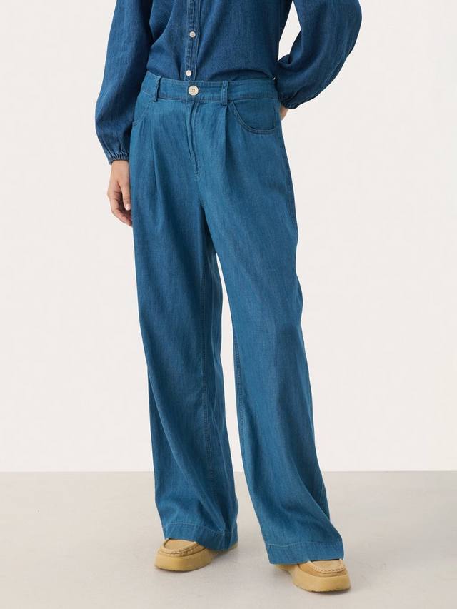 Брюки evely Part Two, средний синий 
Брюки evely Part Two, средний синий