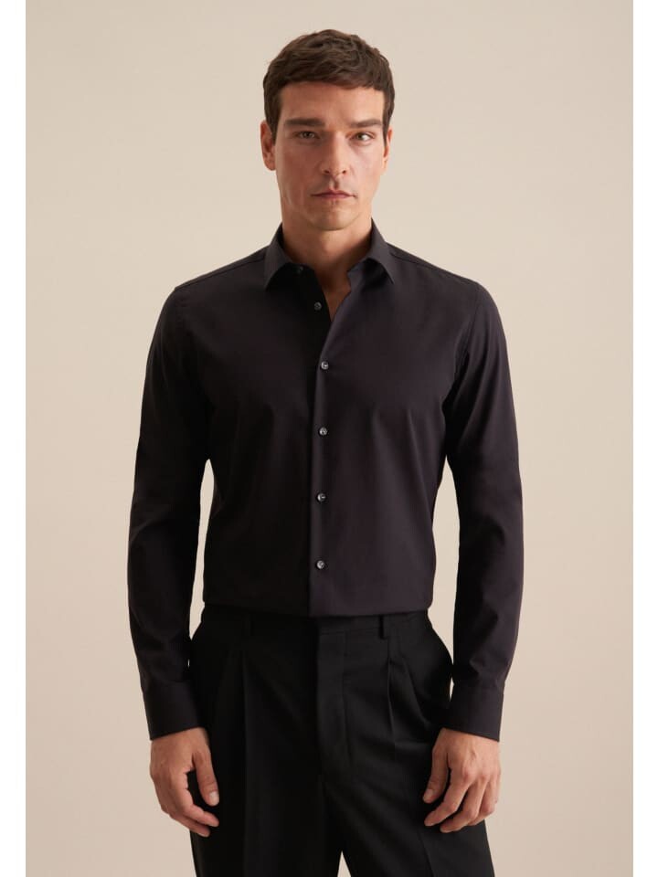 Рубашка Seidensticker, черный
Рубашка Seidensticker, черный