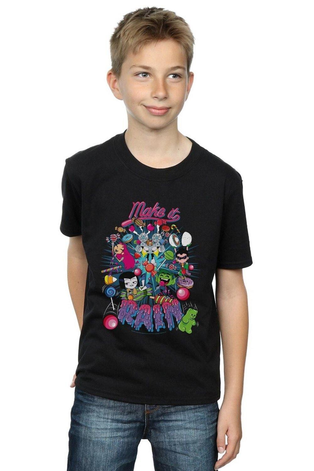 Футболка «Юные титаны, сделай дождь» DC Comics, черный
Футболка «Юные титаны, сделай дождь» DC Comics, черный