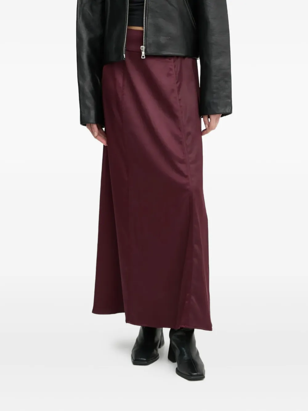 Макси-юбка с атласными вставками AERON, красный
Макси-юбка с атласными вставками AERON, красный