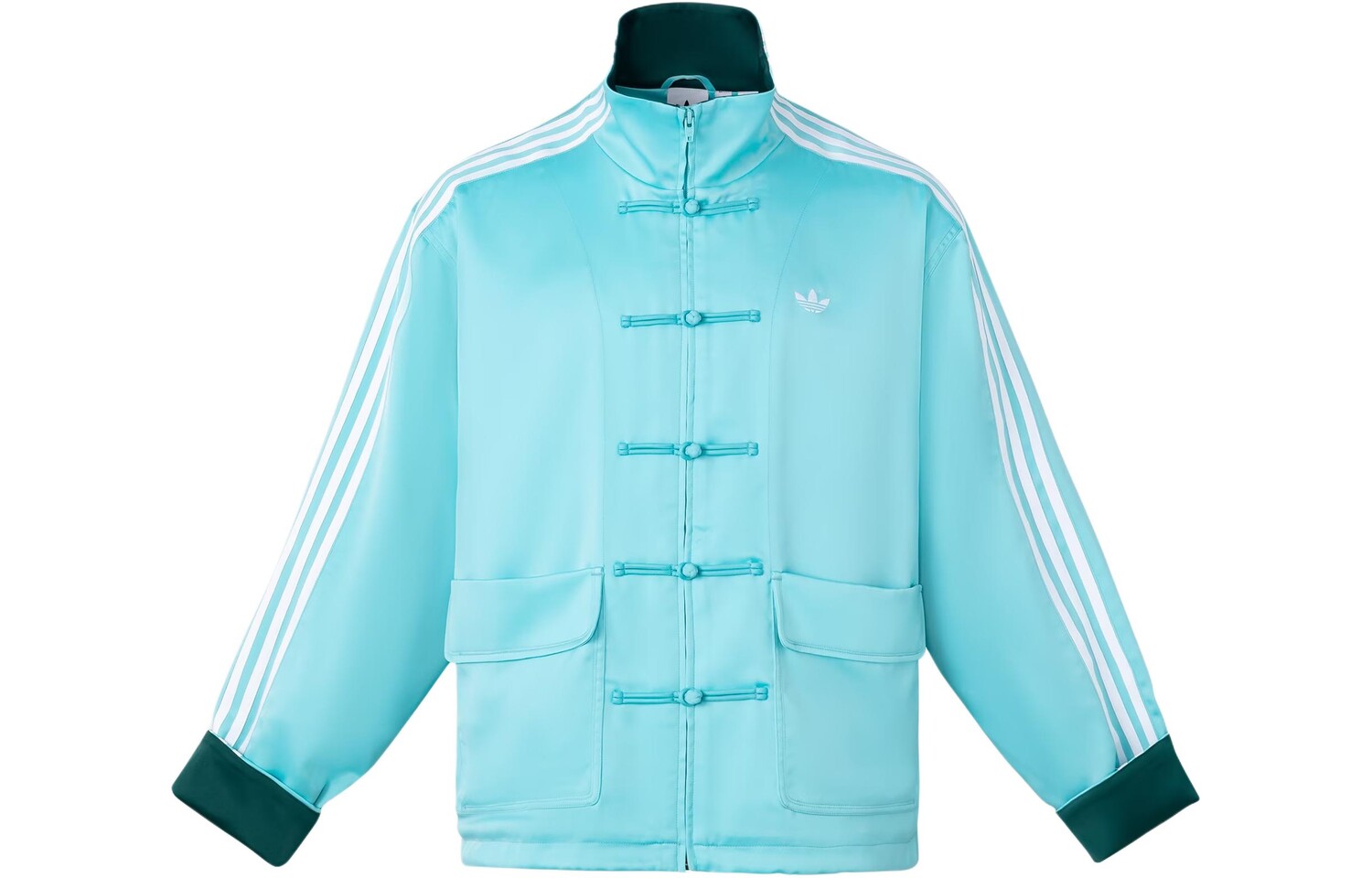 SS24 Куртка в полоску с пуговицами в китайском стиле, мятно-зеленая Adidas Originals, мятно-зеленый
SS24 Куртка в полоску с пуговицами в китайском стиле, мятно-зеленая Adidas Originals, мятно-зеленый