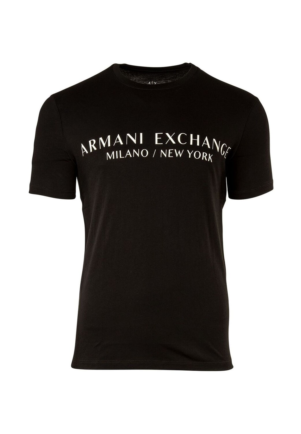 Мужская футболка с надписью, круглый вырез, хлопок стрейч ARMANI EXCHANGE, черный
Мужская футболка с надписью, круглый вырез, хлопок стрейч ARMANI EXCHANGE, черный
