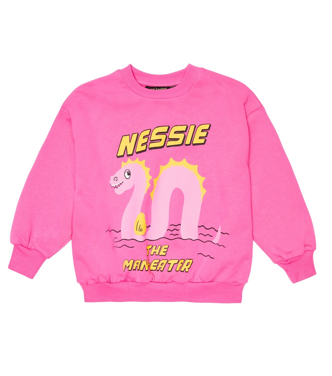 Свитер из хлопкового джерси с принтом Mini Rodini, розовый
Свитер из хлопкового джерси с принтом Mini Rodini, розовый