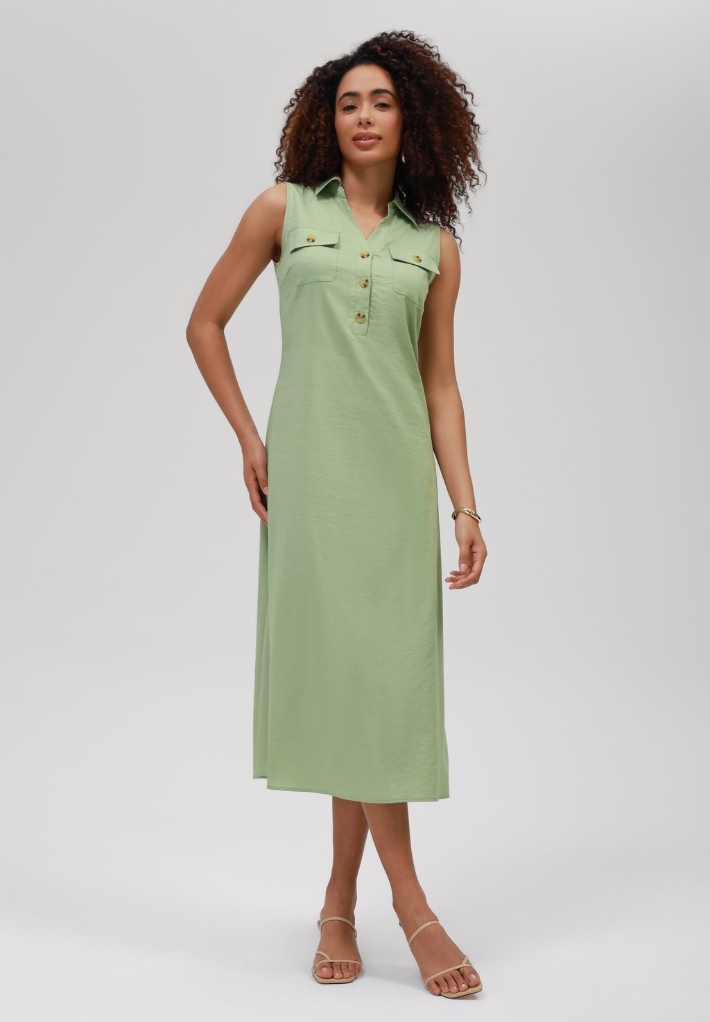 Платье-рубашка Anna Field by Zalando, оливковый
Платье-рубашка Anna Field by Zalando, оливковый