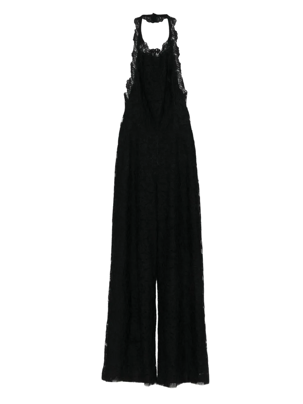 Кружевной комбинезон с вырезом халтер Ermanno Scervino, черный
Кружевной комбинезон с вырезом халтер Ermanno Scervino, черный