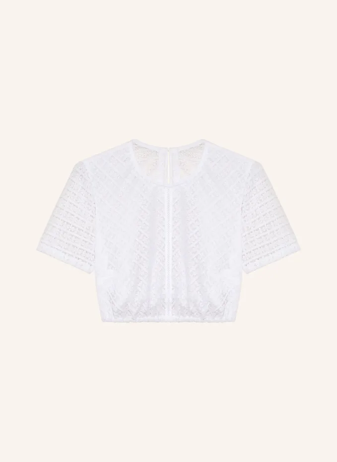 Кружевная блузка в стиле дирндль Waldorff, белый
Кружевная блузка в стиле дирндль Waldorff, белый