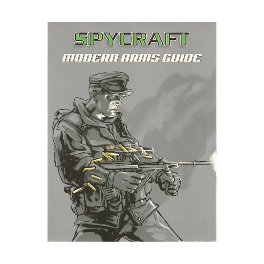 Modern Arms Guide, Spycraft 1.0 (d20), мягкая обложка
Modern Arms Guide, Spycraft 1.0 (d20), мягкая обложка