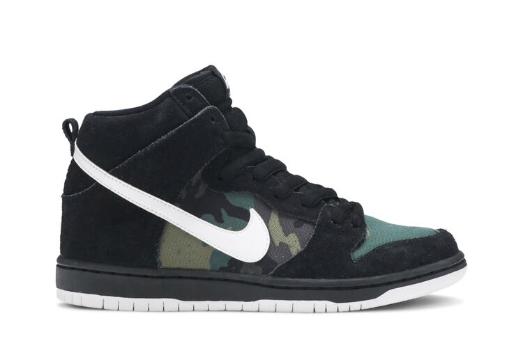 Кроссовки Nike Dunk High SB 'Camo', зеленый
Кроссовки Nike Dunk High SB 'Camo', зеленый