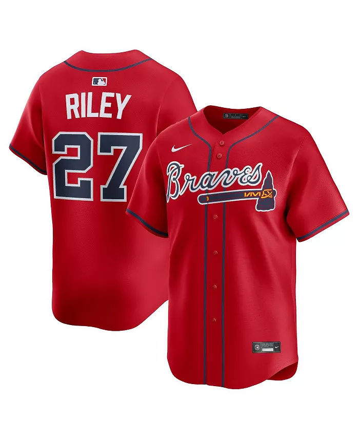 Мужская красная альтернативная лимитированная джерси Atlanta Braves с именем Austin Riley Nike
Мужская красная альтернативная лимитированная джерси Atlanta Braves с именем Austin Riley Nike