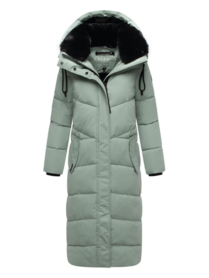 Стеганое пальто XIV в цвете Smokey Mint, привлекающее внимание Navahoo
Стеганое пальто XIV в цвете Smokey Mint, привлекающее внимание Navahoo