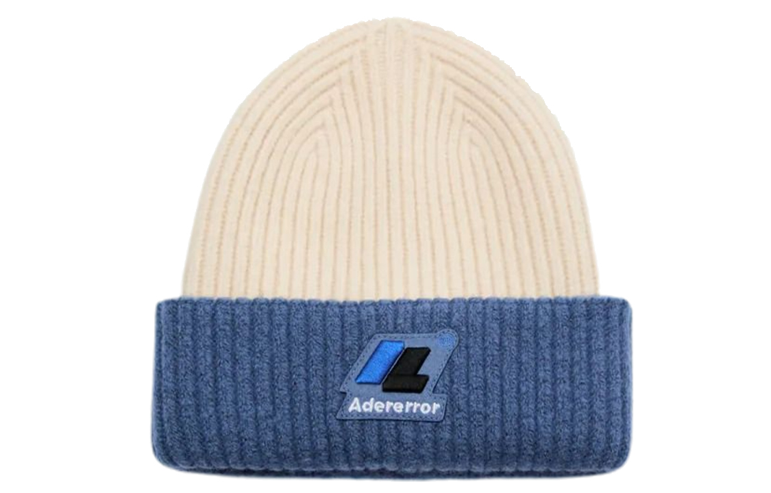 Ader Error Шапка-бини X ZARA, унисекс, синий, бежевый
Ader Error Шапка-бини X ZARA, унисекс, синий, бежевый