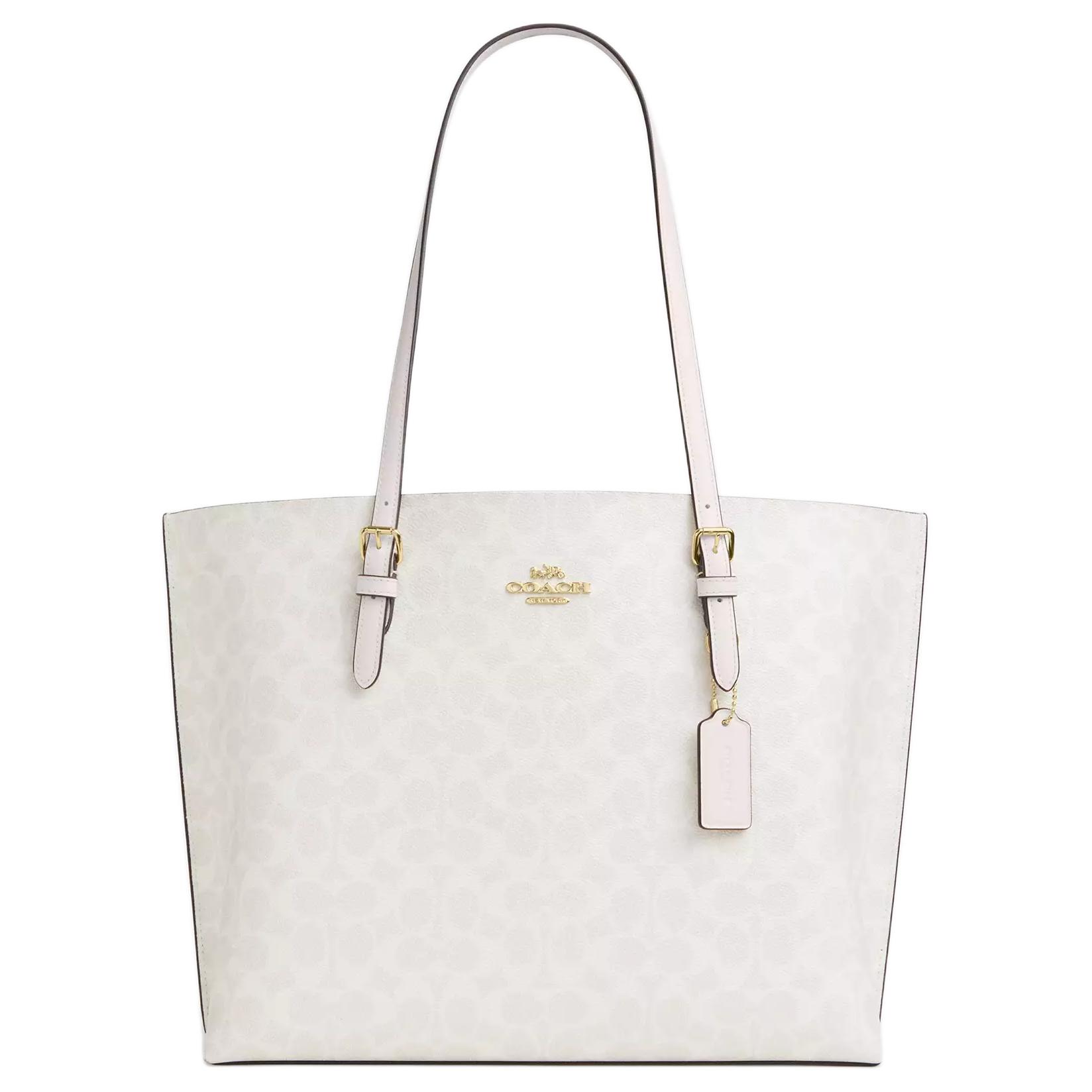 COACH Сумка-шоппер из искусственной кожи Молли большая женская меловая белая
COACH Сумка-шоппер из искусственной кожи Молли большая женская меловая белая