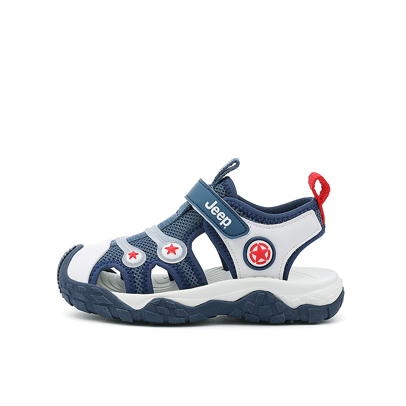 Детские сандалии с низким верхом для детей от 3 до 7 лет Jeep, синий 
Детские сандалии с низким верхом для детей от 3 до 7 лет Jeep, синий