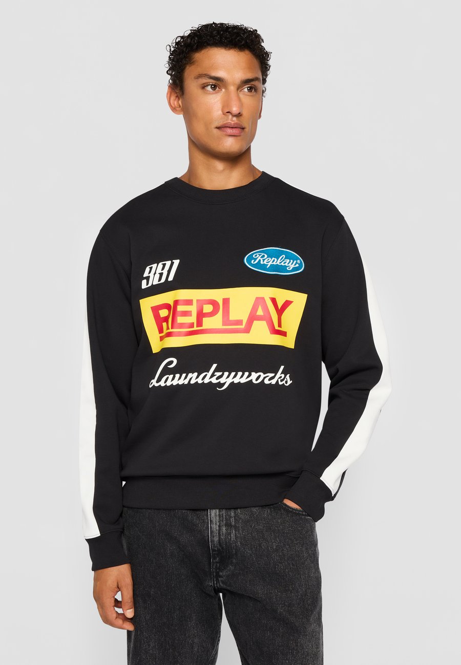 Толстовка Replay BAND TECH CREW NECK, Black
Толстовка Replay BAND TECH CREW NECK, Black