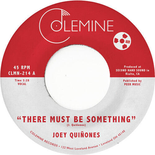 Сингл 7" Quinones, Joey: There Must Be Something (clear)
Сингл 7" Quinones, Joey: There Must Be Something (clear)