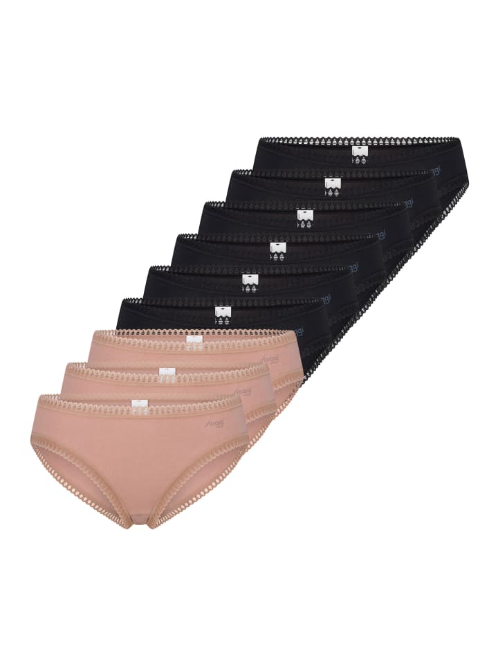 Sloggi Мини-трусики GO Crush, черно-коричневые
Sloggi Мини-трусики GO Crush, черно-коричневые