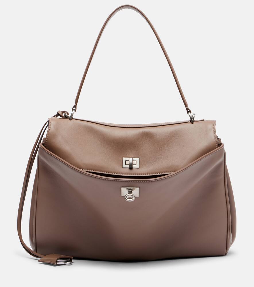 Средняя кожаная сумка Rodeo Balenciaga, Taupe
Средняя кожаная сумка Rodeo Balenciaga, Taupe