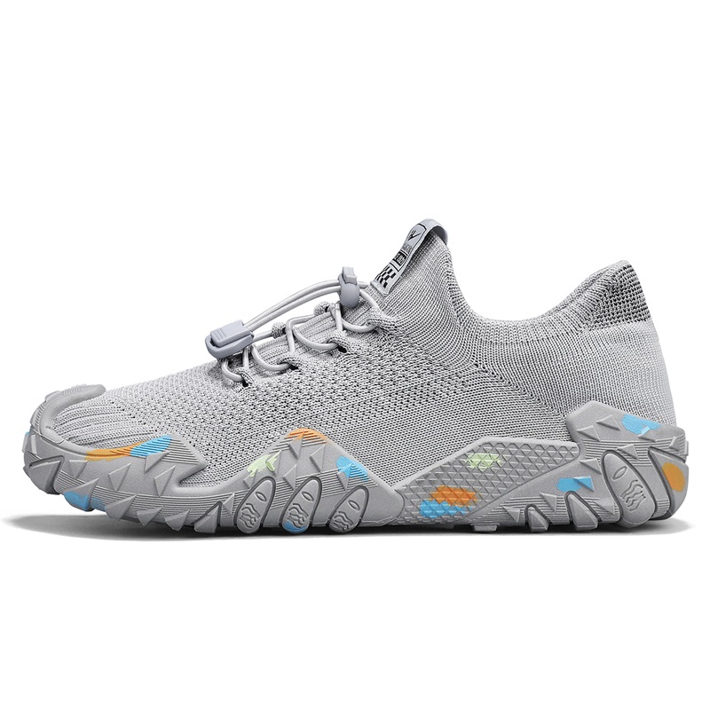 Дышащие и износостойкие низкие повседневные туфли мужские серые Binary, Gray 
Дышащие и износостойкие низкие повседневные туфли мужские серые Binary, Gray