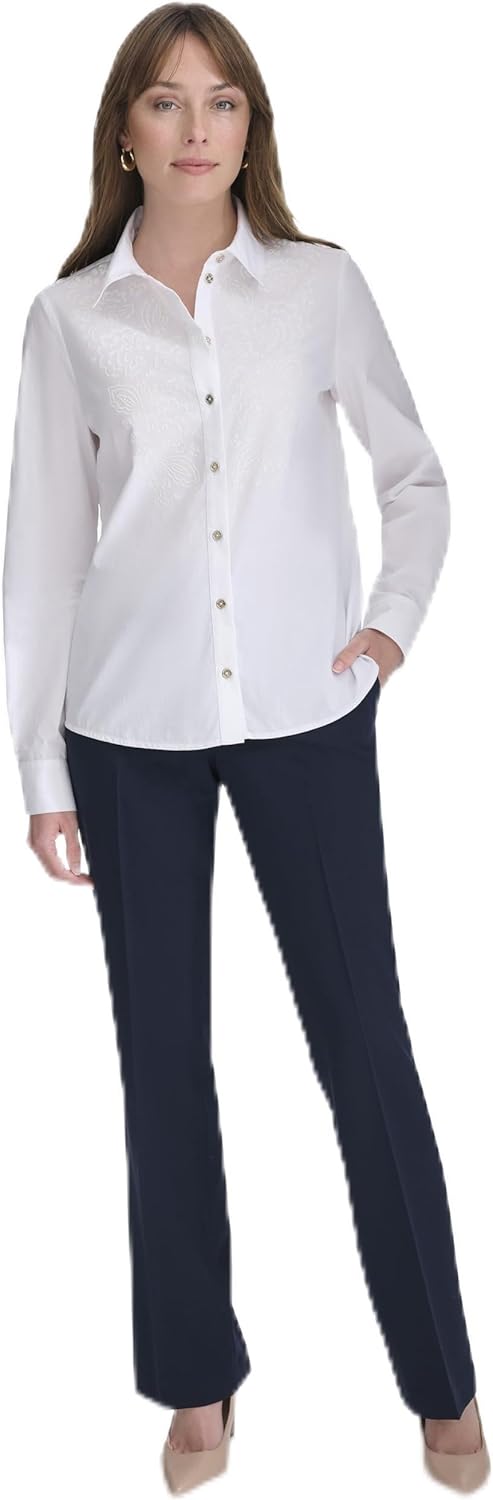 Женский топ Tommy Hilfiger с длинными рукавами, воротником-буфом и принтом, Bright White
Женский топ Tommy Hilfiger с длинными рукавами, воротником-буфом и принтом, Bright White