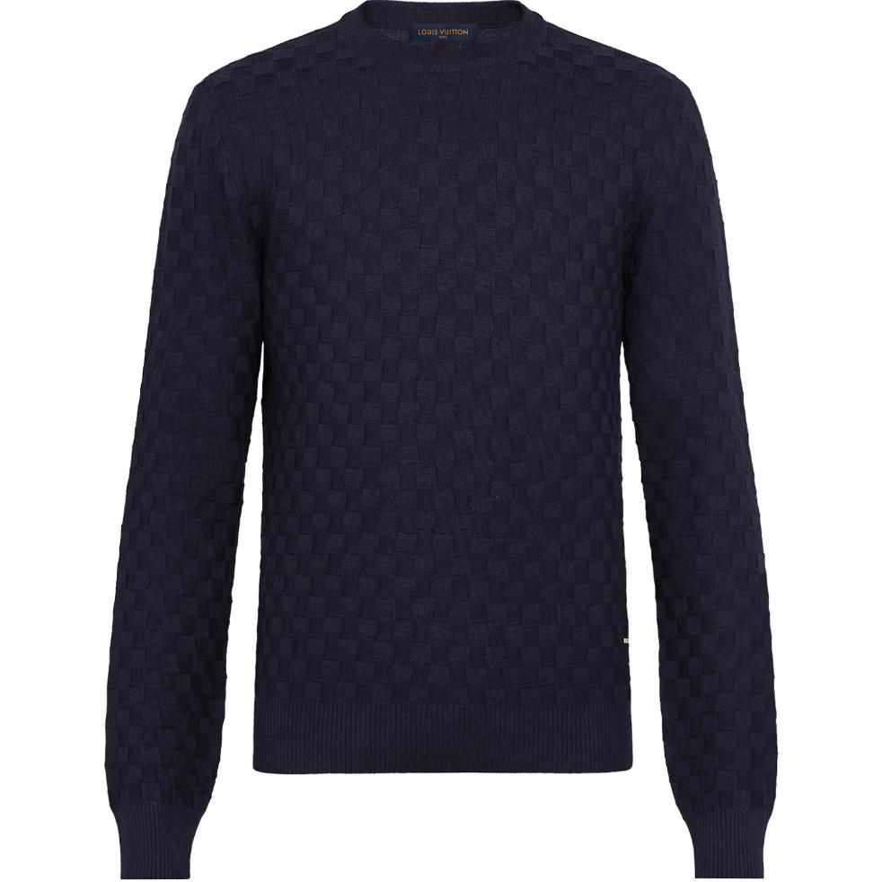 Дамье сигначур свитер LOUIS VUITTON, черный
Дамье сигначур свитер LOUIS VUITTON, черный