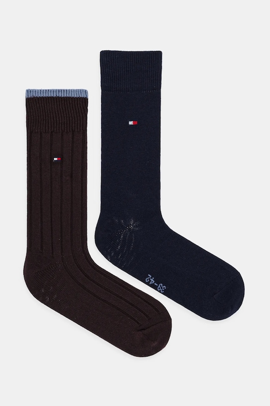 Носки 2 пары Tommy Hilfiger, коричневый 
Носки 2 пары Tommy Hilfiger, коричневый
